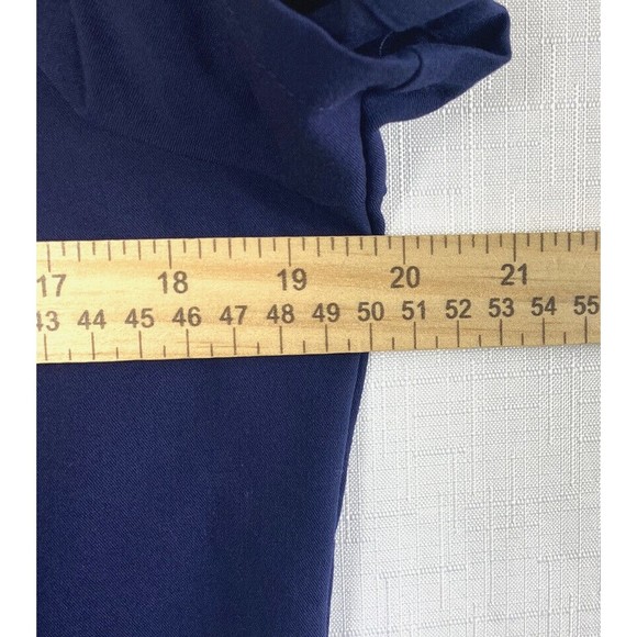 FIGS Scrub Top Technical Collection Small Blue Two Pocket Soft Stretch Comfort - Picture 8 of 11